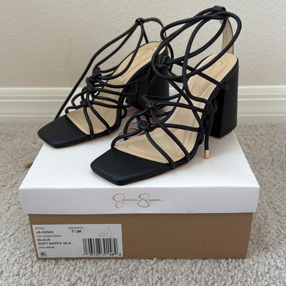 Jessica Simpson Strappy Pumps - Picture 1 of 7